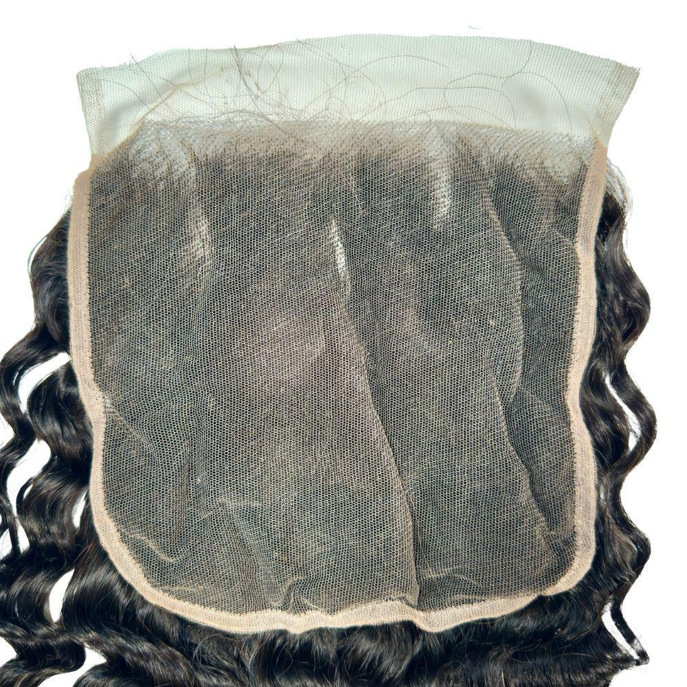 Deep Wave 7x7 HD Lace Closure - underside HD lace base