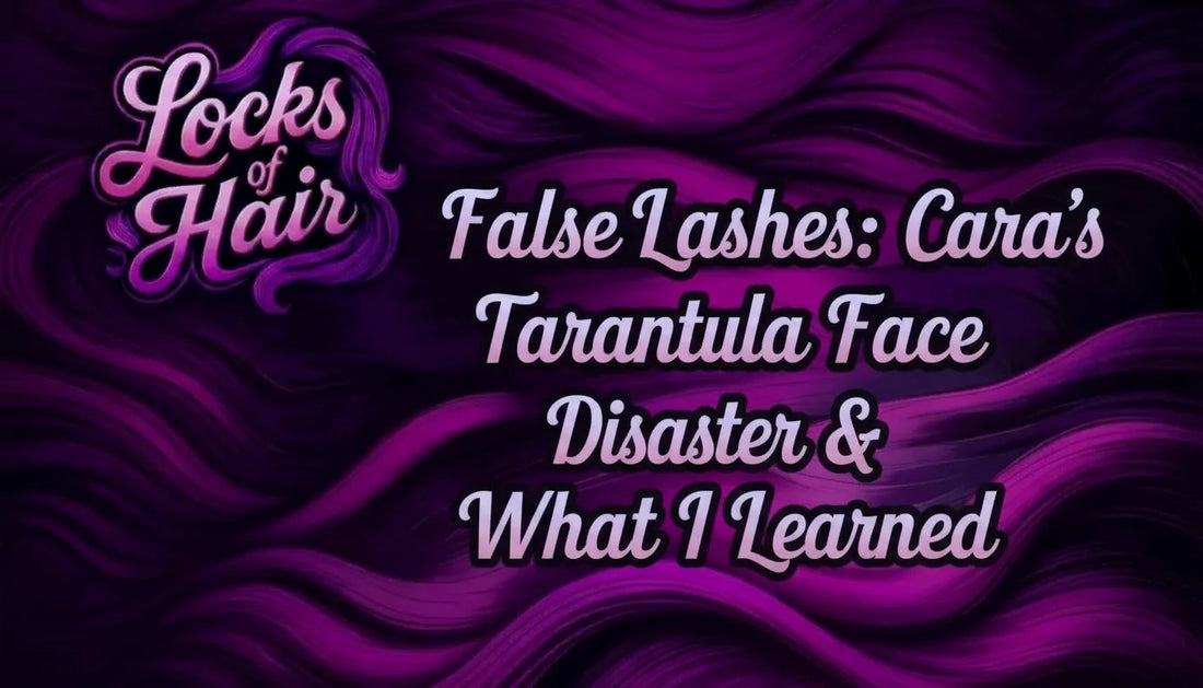 False Lashes: Cara's Tarantula Face Disaster & What I Learned