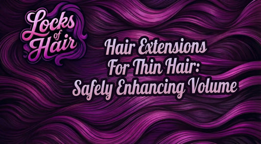 Locks of Hair: Hair Extensions For Thin Hair: Safely Enhancing Volume