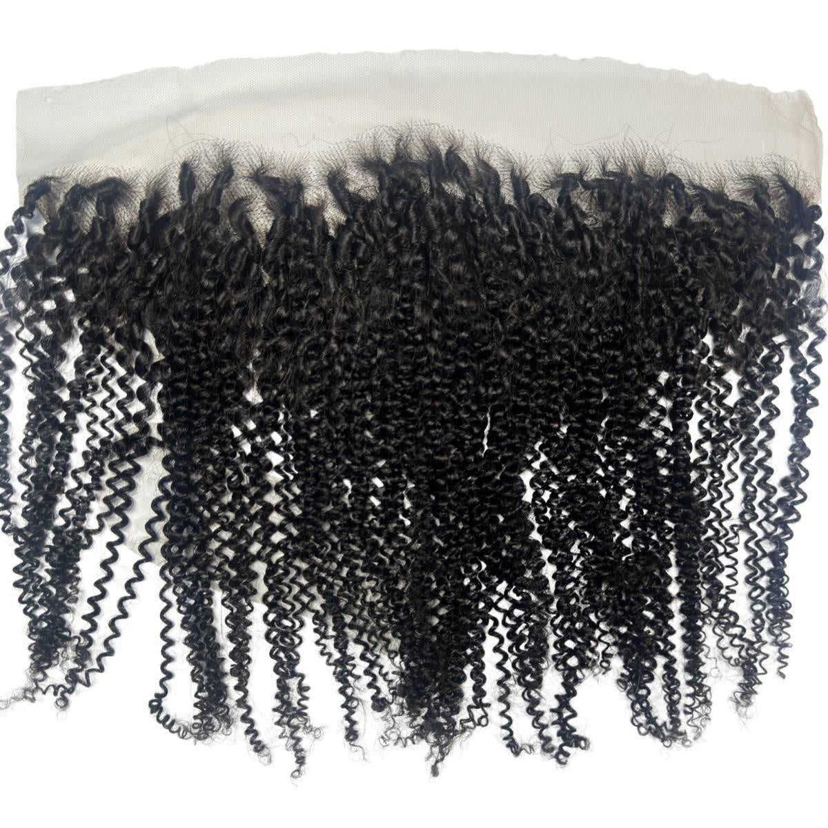 Afro Kinky 13x4 HD Lace Frontal - lace top with kinky curl hairline