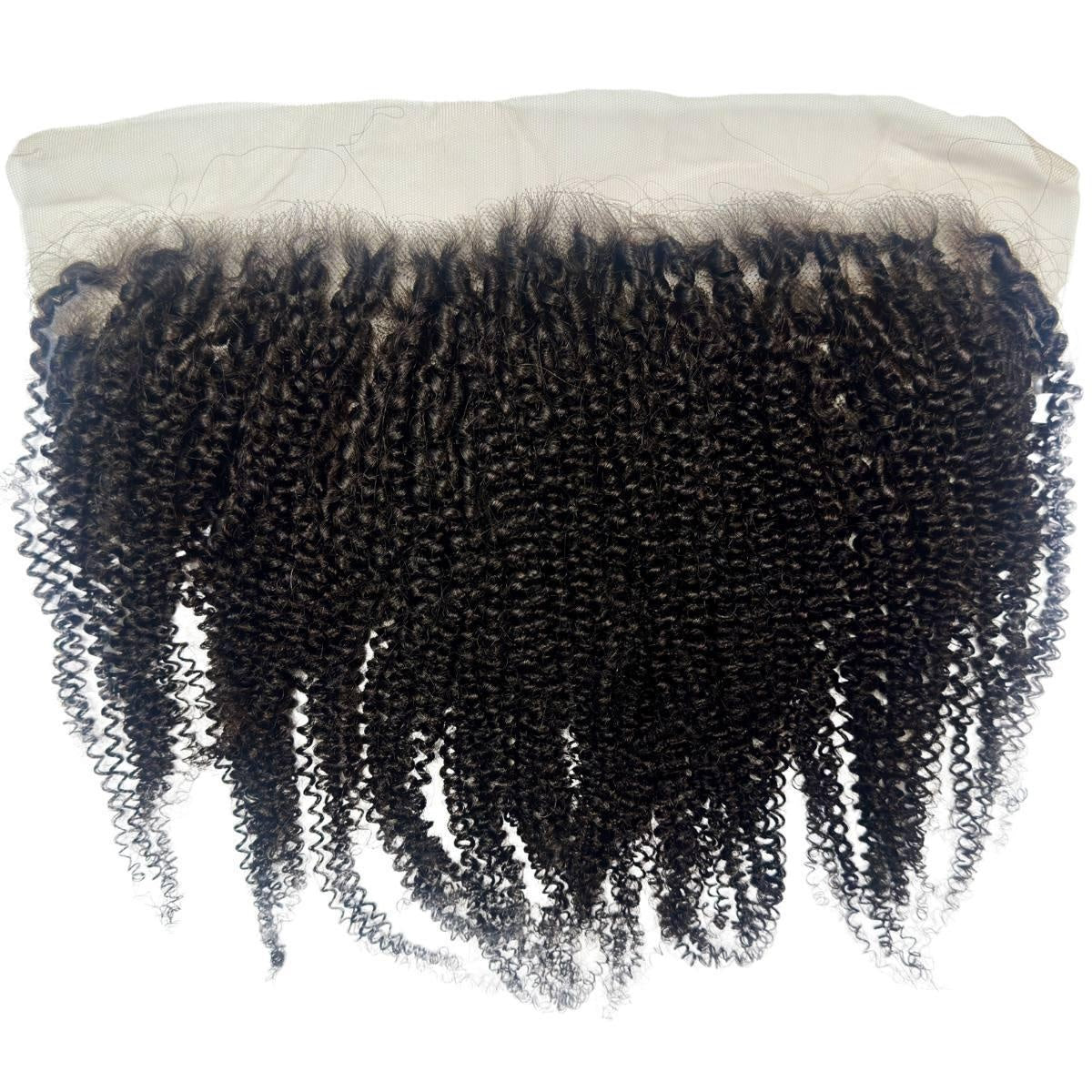 Afro Kinky 13x6 HD Lace Frontal - lace frontal flat, curl texture