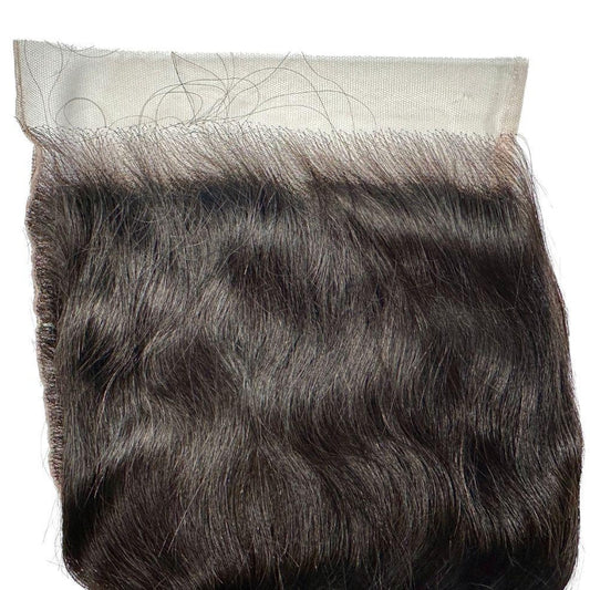 Body Wave 7x7 HD Lace Hair Closure - lace top with hair close-up