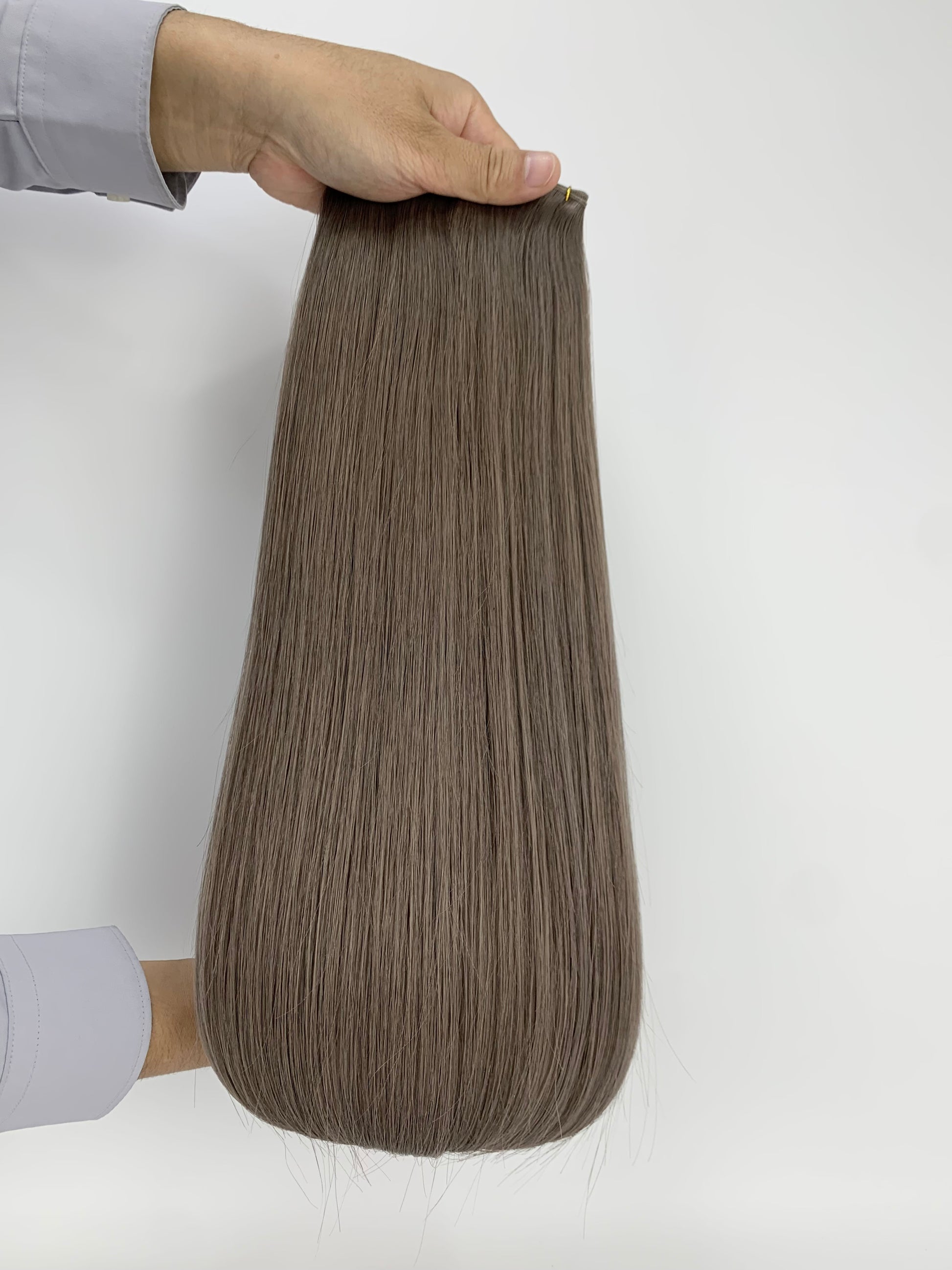 Butterfly Genius Weft - 100% Virgin Human Hair Extensions - ash brown (#170) color swatch