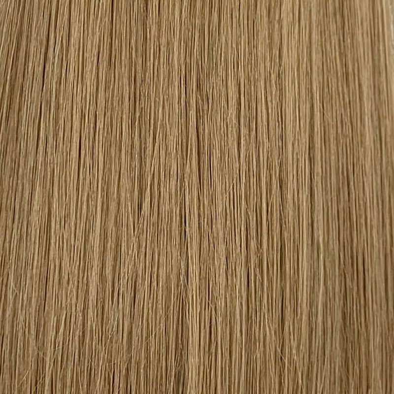 Genius Weft - 100% Virgin Remy Human Hair Extensions - chestnut brown (#6) color swatch