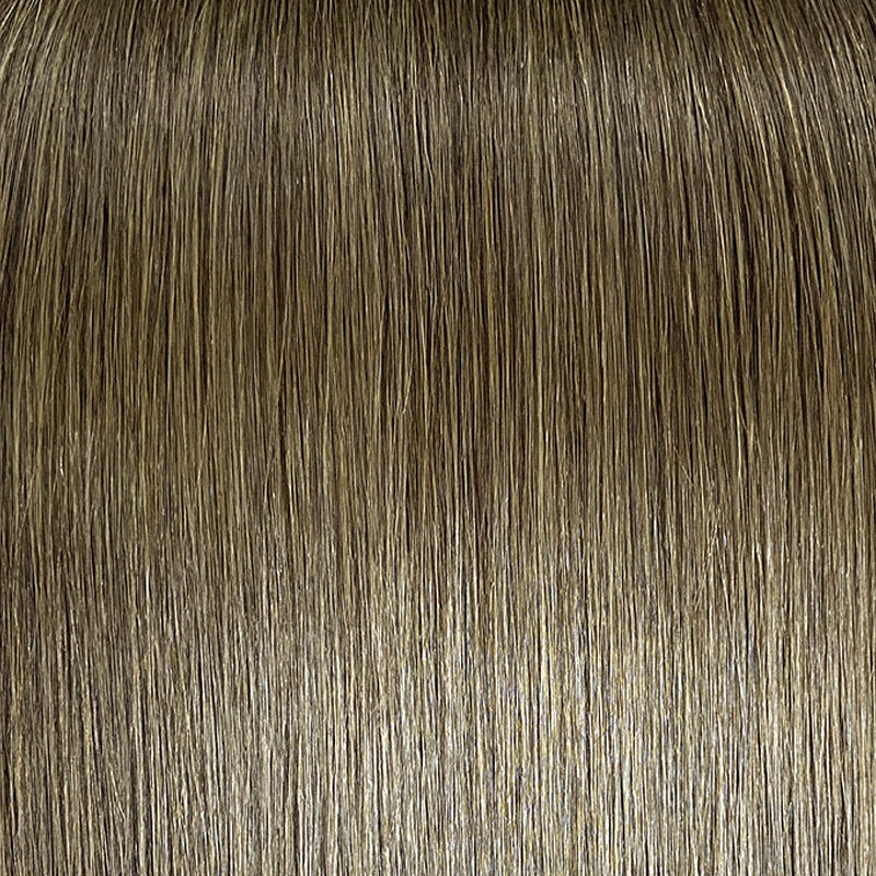 Genius Weft - 100% Virgin Remy Human Hair Extensions - brown (#140) color swatch