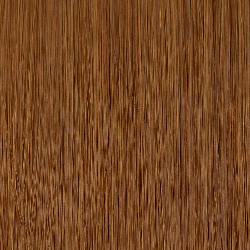 Genius Weft - 100% Virgin Remy Human Hair Extensions - auburn (#180) color swatch
