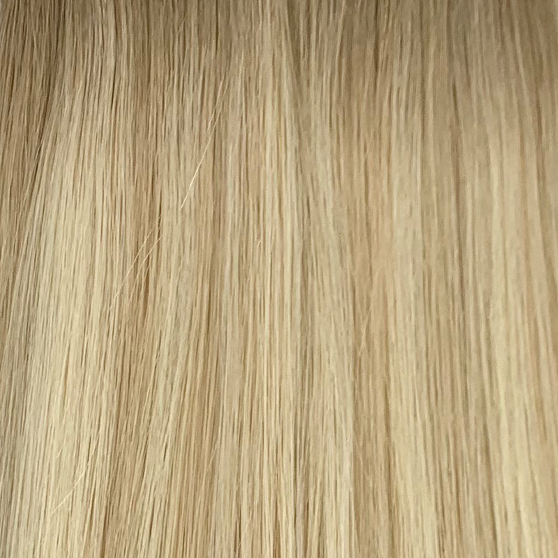 Genius Weft - 100% Virgin Remy Human Hair Extensions - blonde (#TPD) color swatch