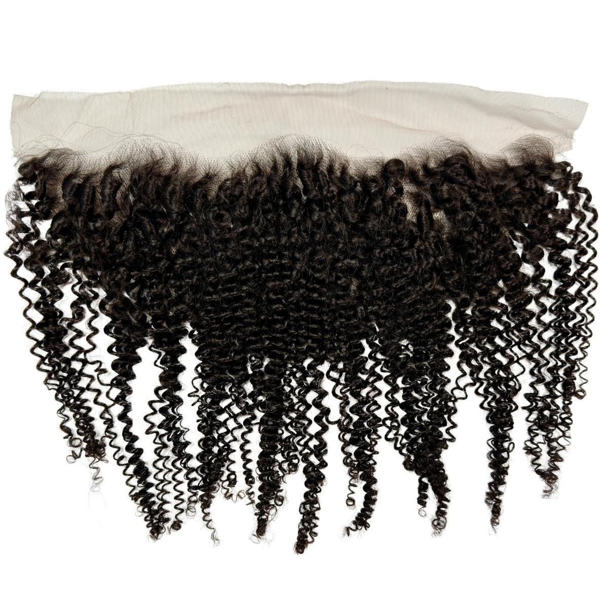 Jerry Curl 13x4 Transparent Lace Frontal - lace frontal flat, curl pattern