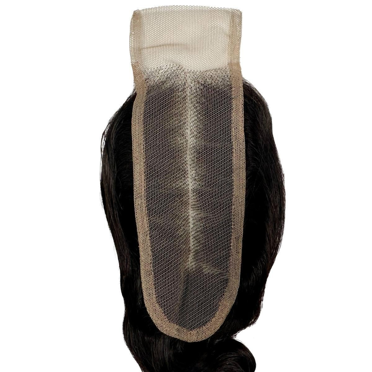 Loose Wave 2x6 Transparent Lace Closure - lace base underside detail