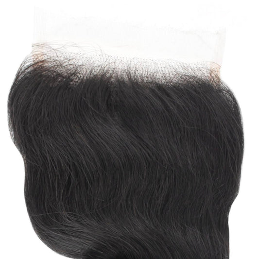 Loose Wave 5x5 HD Lace Closure - hairline and lace edge close-up