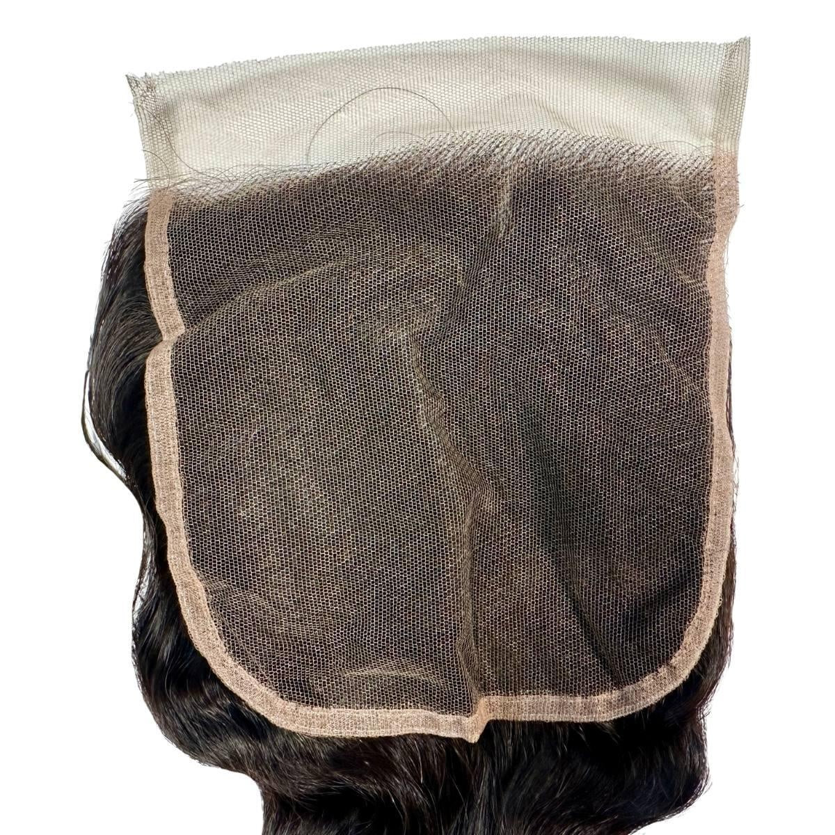 Loose Wave 6x6 HD Lace Closure - underside of lace cap base