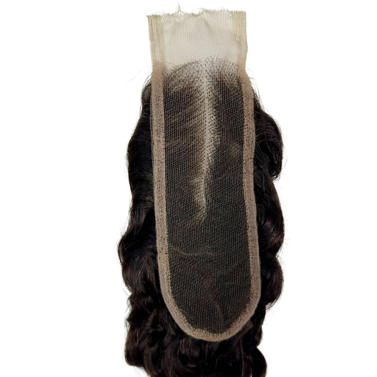 Spanish Wave 2x6 HD Lace Closure - lace base close-up