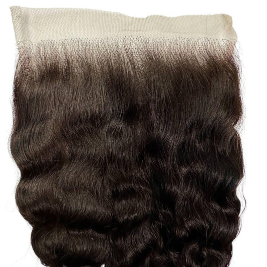 Spanish Wave 6x6 HD Lace Closure - lace top with hairline close-up