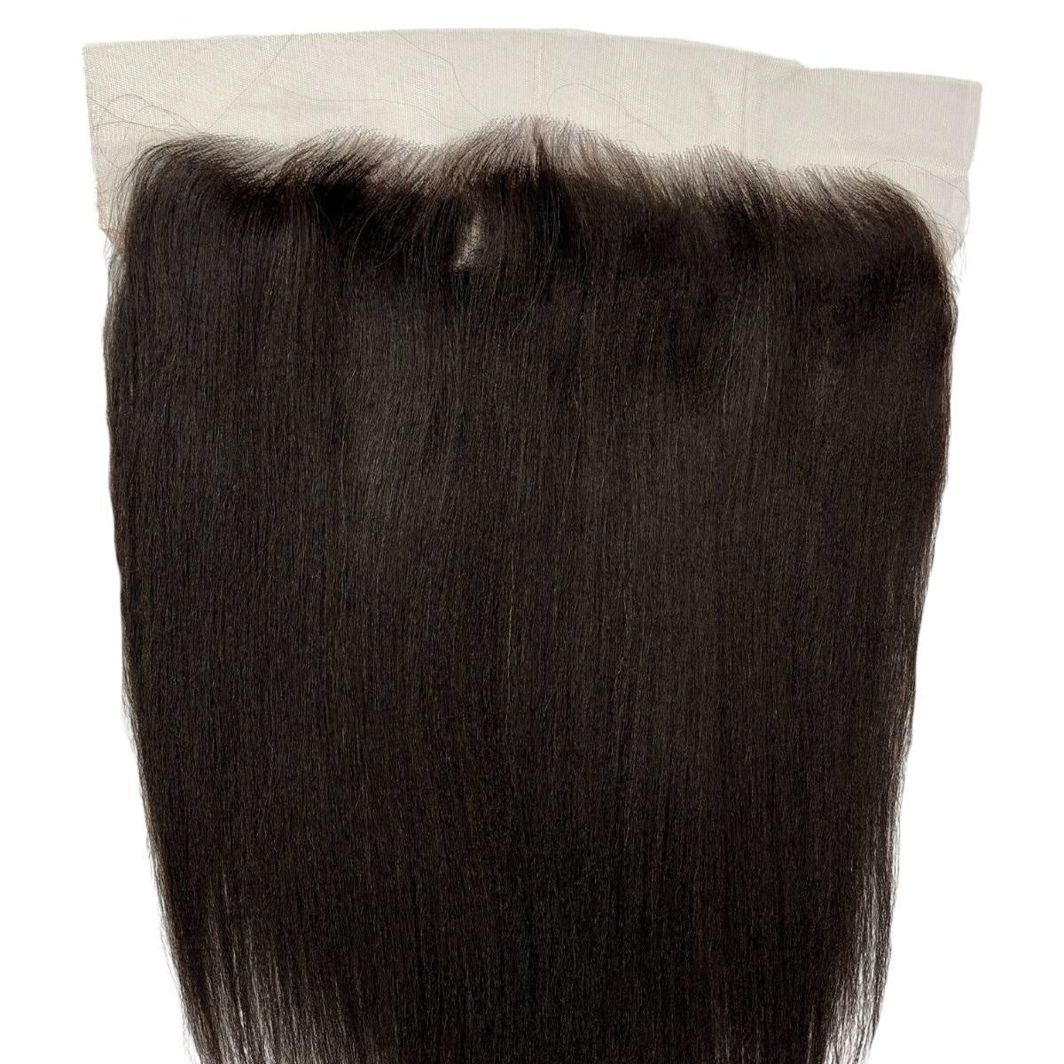 Yaki Straight 13x6 HD Lace Frontal - lace frontal with hairline parting