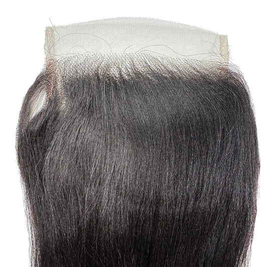 Yaki Straight 5x5 HD Lace Closure - lace closure top close-up
