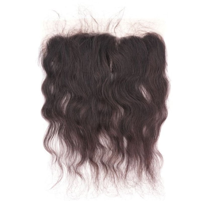 Raw Indian Curly  13x4 Transparent Frontal